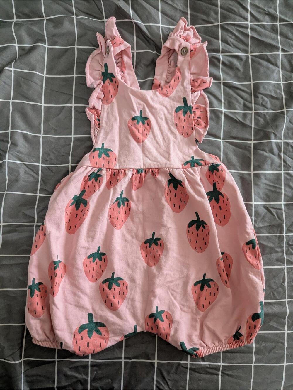 Next strawberry romper